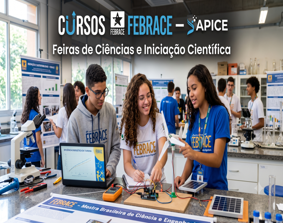 Cursos FEBRACE – APICE (Feiras de Ciências e Iniciação Científica)